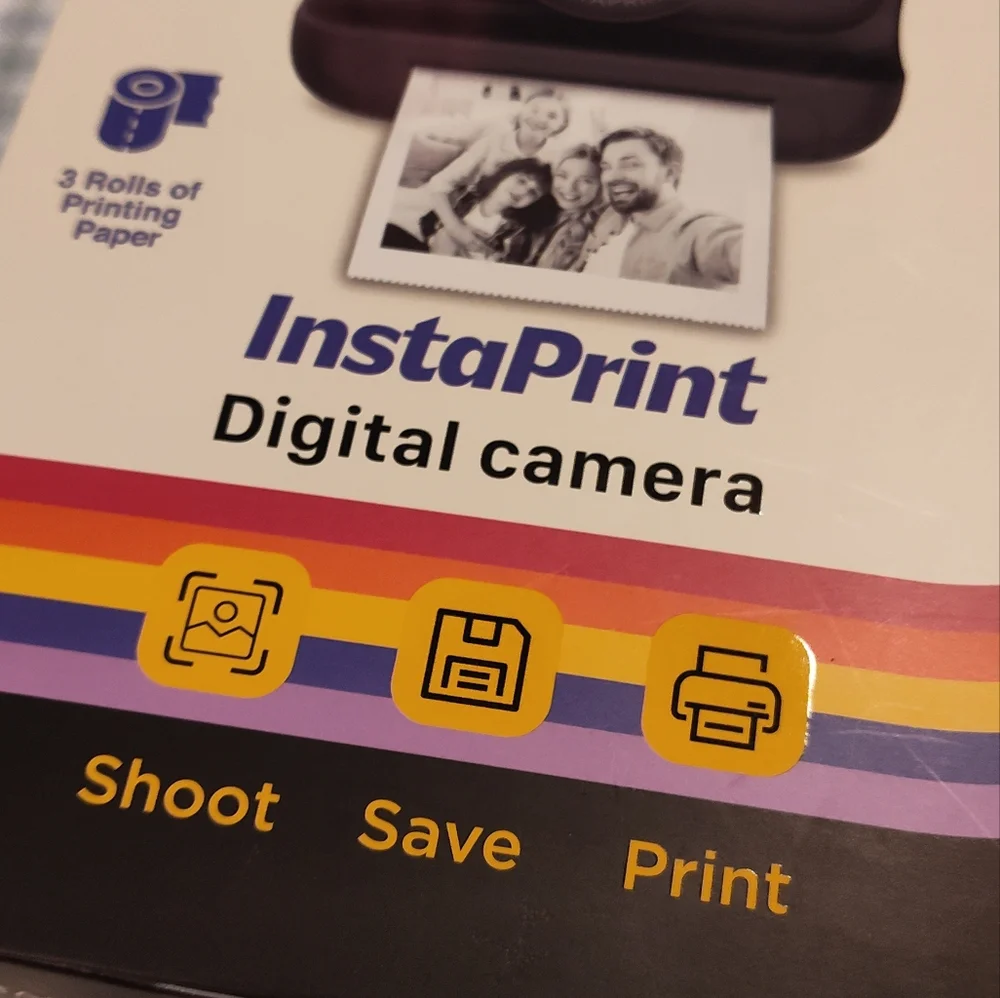 NEW! Vivitar InstaPrint Digital Camera